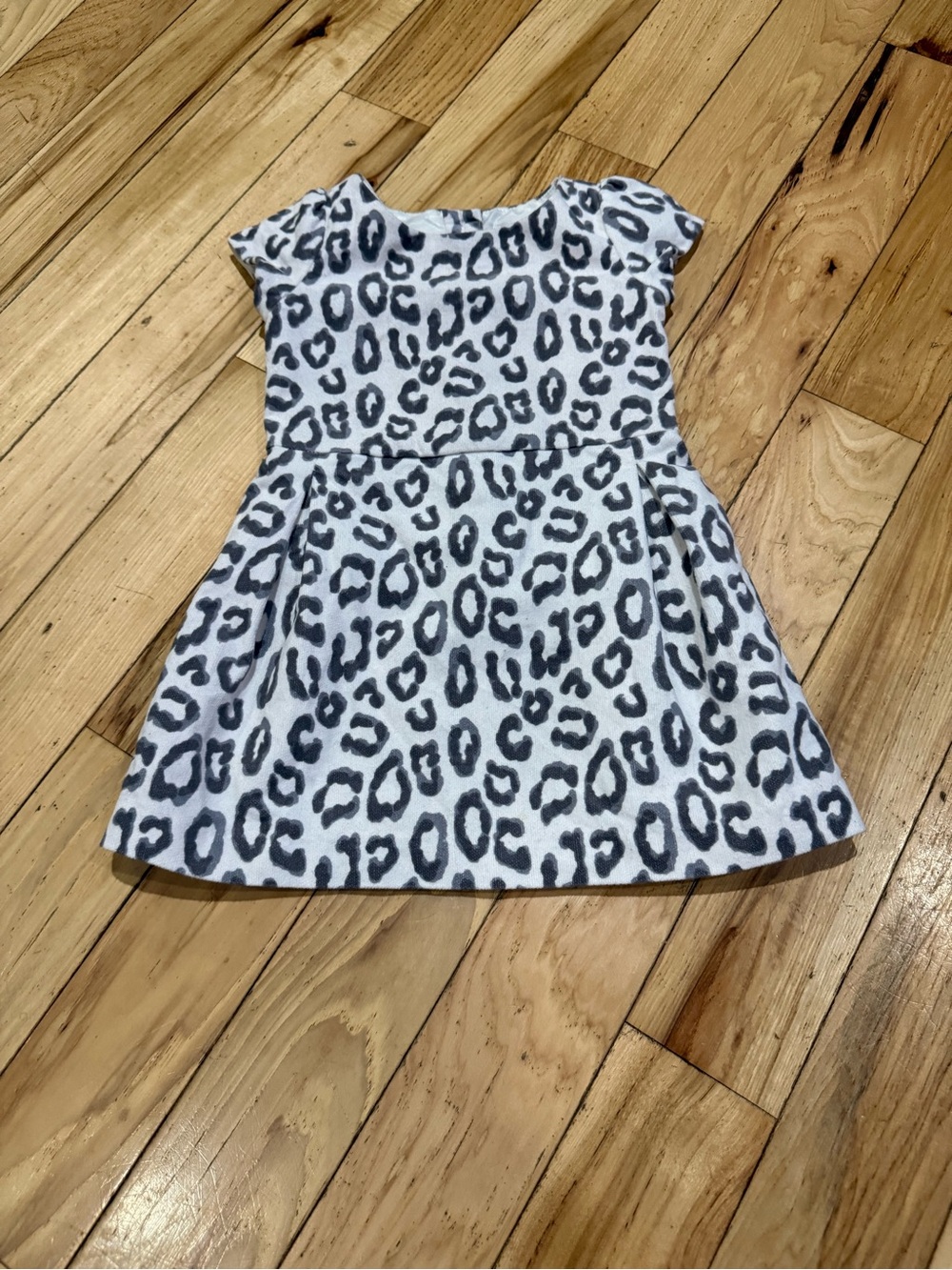 Janie and Jack Leopard print mini dress Size 18-24 Months
